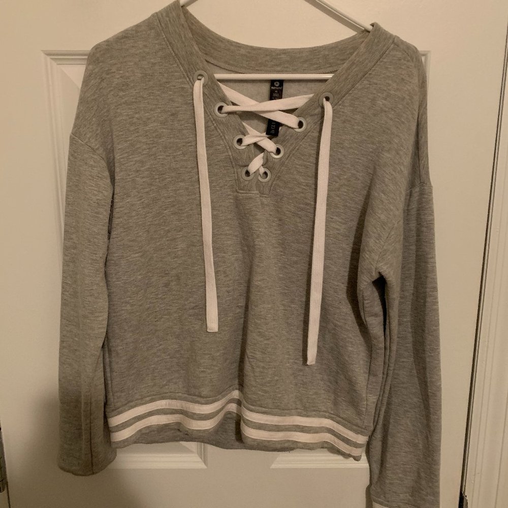 Grey Hockey Sweater